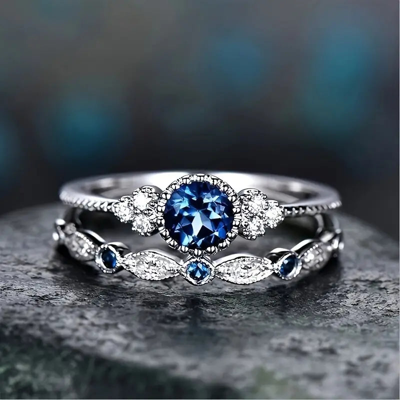 Moraziel – Silver Ring Set