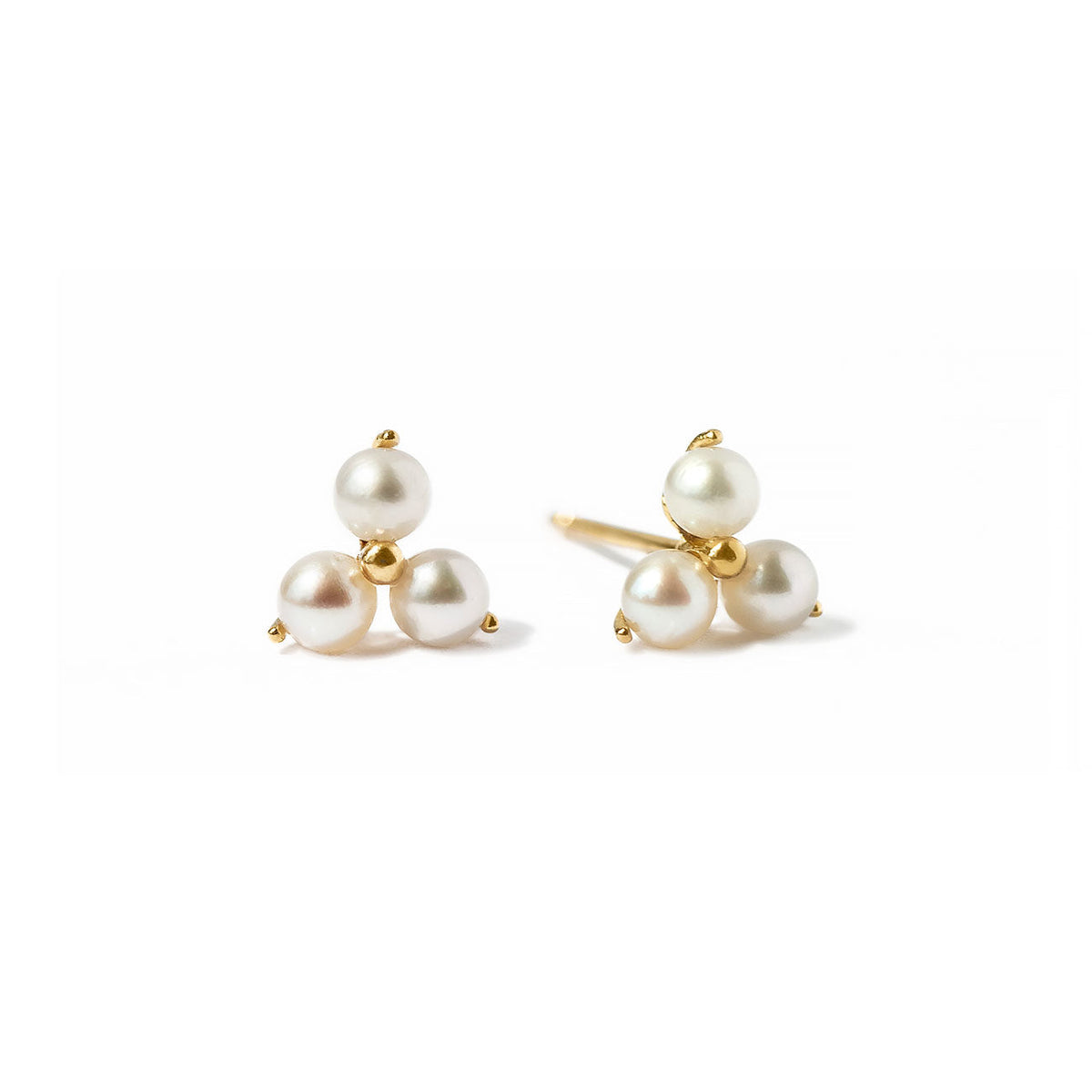 Isabella - Trinity Pearl Earrings