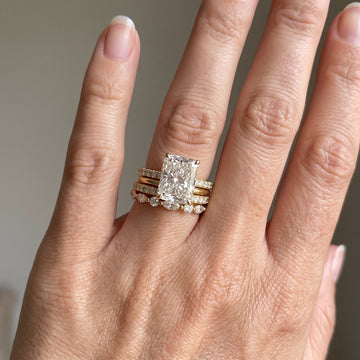 Jaily – Set of 3 wedding rings in 18K gold