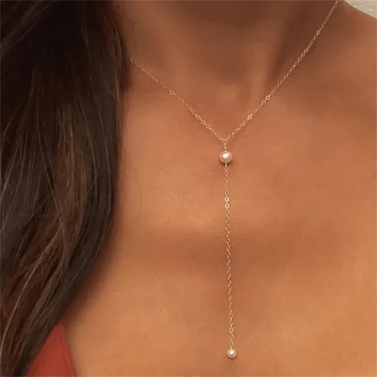 Reimi – Elegant pearl necklace