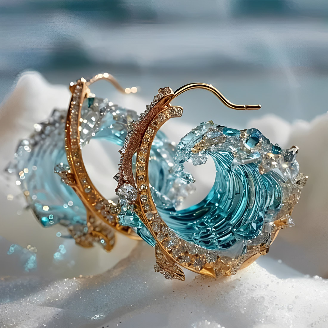 Carmina – Vote of the Ocean Earrings