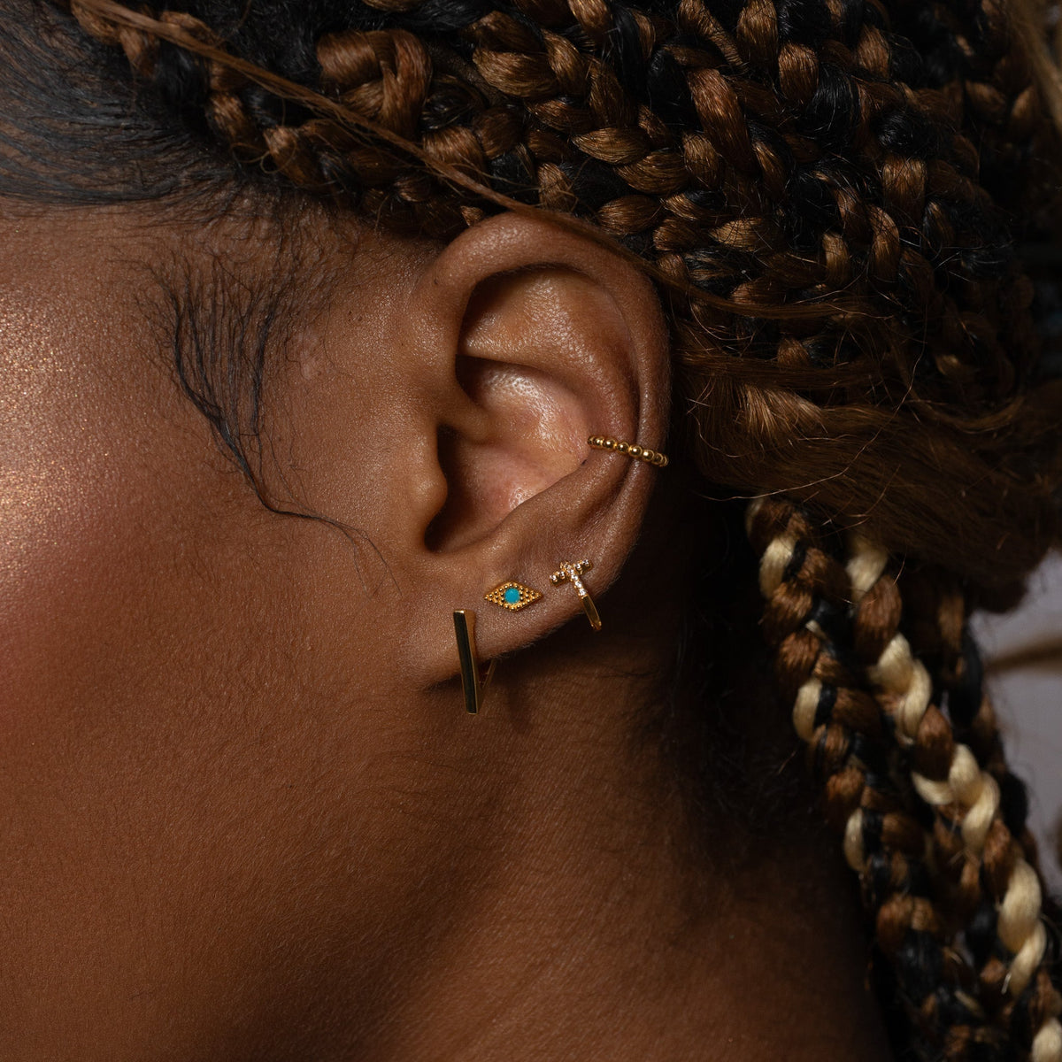 Salacia - Triangular Earrings