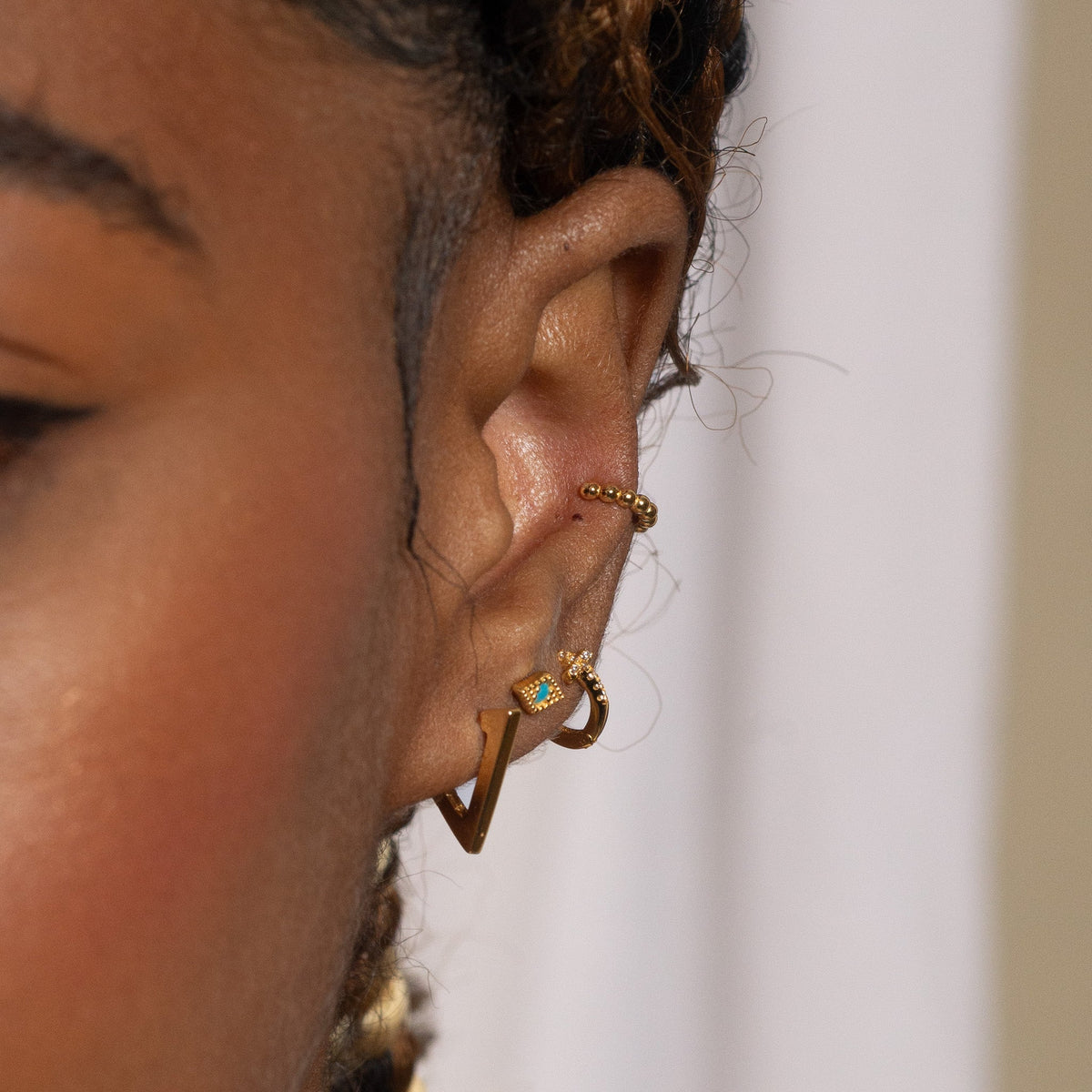 Salacia - Triangular Earrings