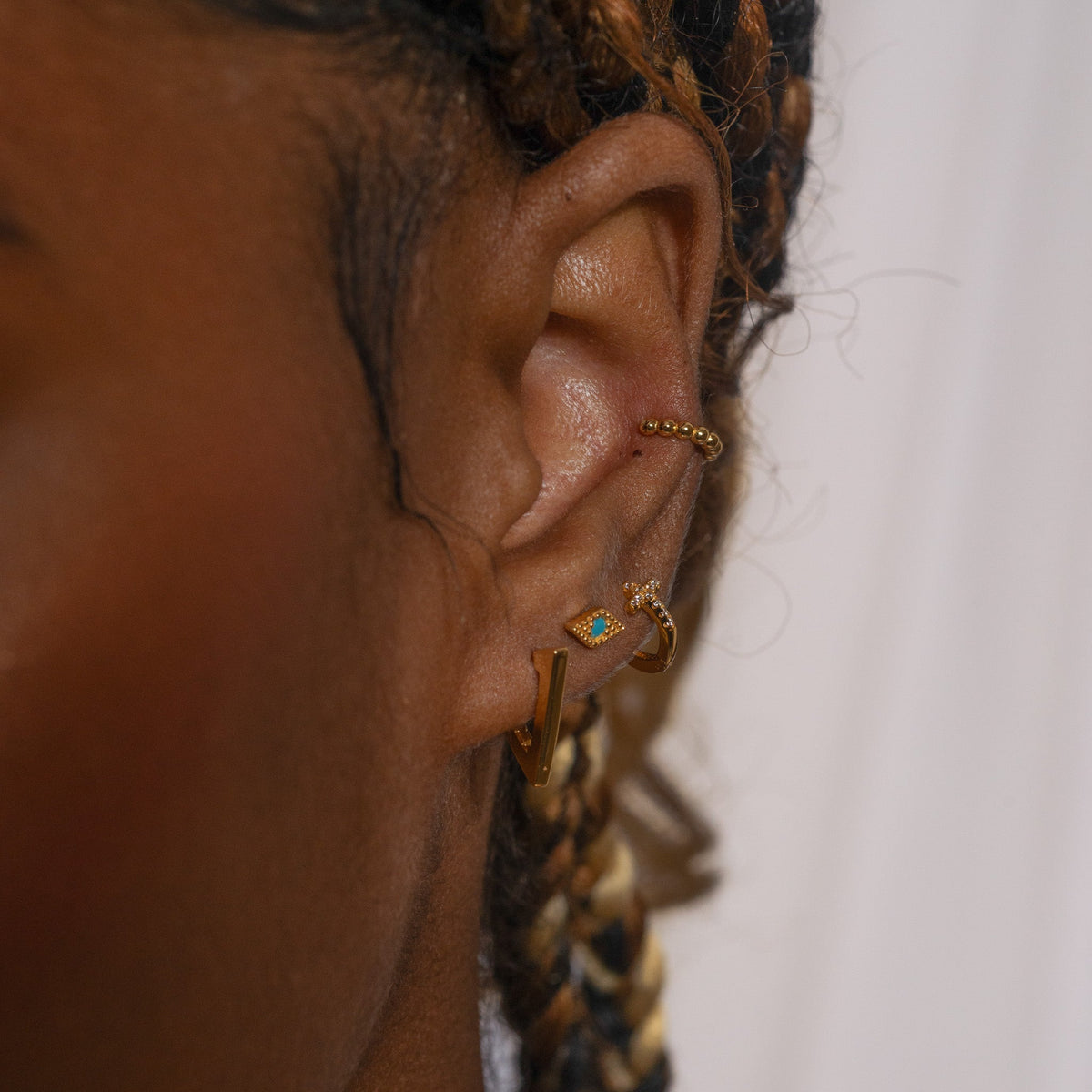 Salacia - Triangular Earrings