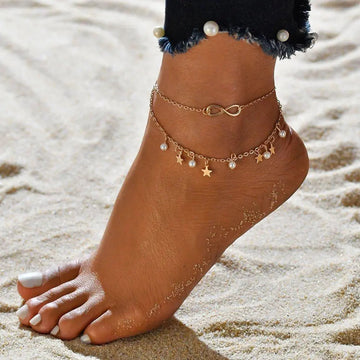 Lunara – Anklet with eternal glow